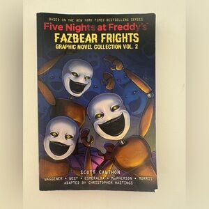 Five nights at Freddy’s 
Frazbear Frights 
Graphic novel collection volume # 2.